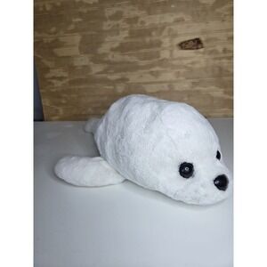 Sea World White Arctic Seal 23" Plush Soft Toy Stuffed Animal 2021